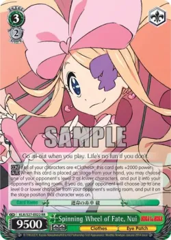 Spinning Wheel of Fate, Nui #KLK/S27-E022 · Weiss Schwarz