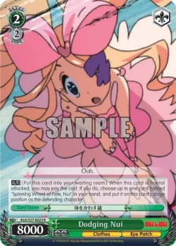 Dodging Nui #KLK/S27-E025 · Weiss Schwarz
