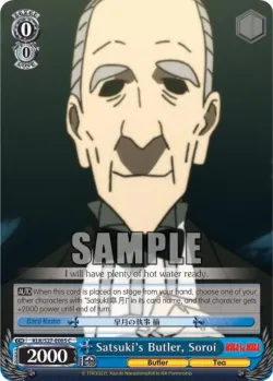 Satsuki's Butler, Soroi 「KLK/S27-E085」「EN」