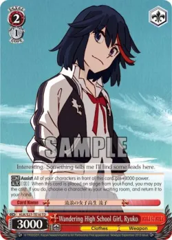 Wandering High School Girl, Ryuko 「KLK/S27-TE16」「EN」