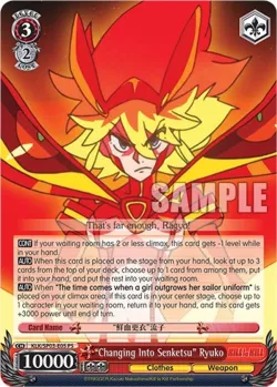 "Changing Into Senketsu" Ryuko 「KLK/SP03-E05」「EN」