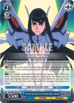 For the Survival of the Human Race, Satsuki 「KLK/SP03-E07」「EN」
