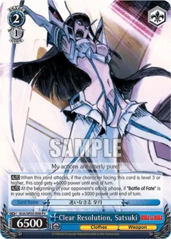 Clear Resolution, Satsuki 「KLK/SP03-E08」「EN」