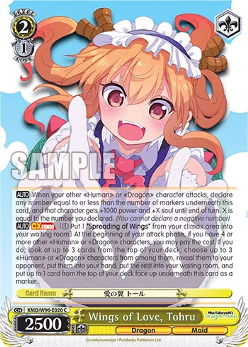 Wings of Love, Tohru 「KMD/W96-E020」「EN」