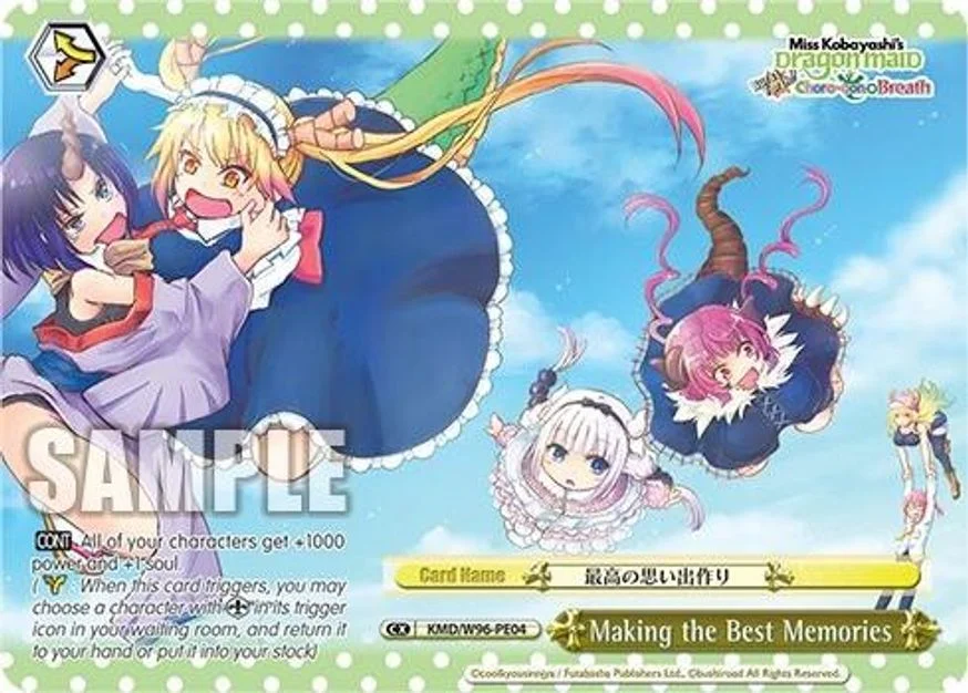 Making the Best Memories 「KMD/W96-PE04」「EN」
