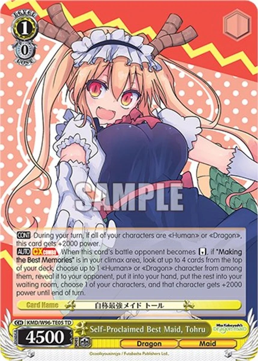 Self-Proclaimed Best Maid, Tohru 「KMD/W96-TE05」「EN」