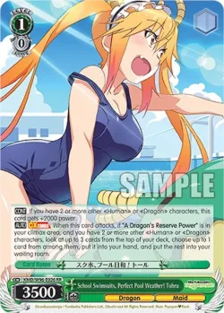 School Swimsuits, Perfect Pool Weather! Tohru #KMD/W96-E026 · Weiss Schwarz