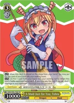 A Maid Just for You, Tohru 「KMD/W96-TE08」「EN」