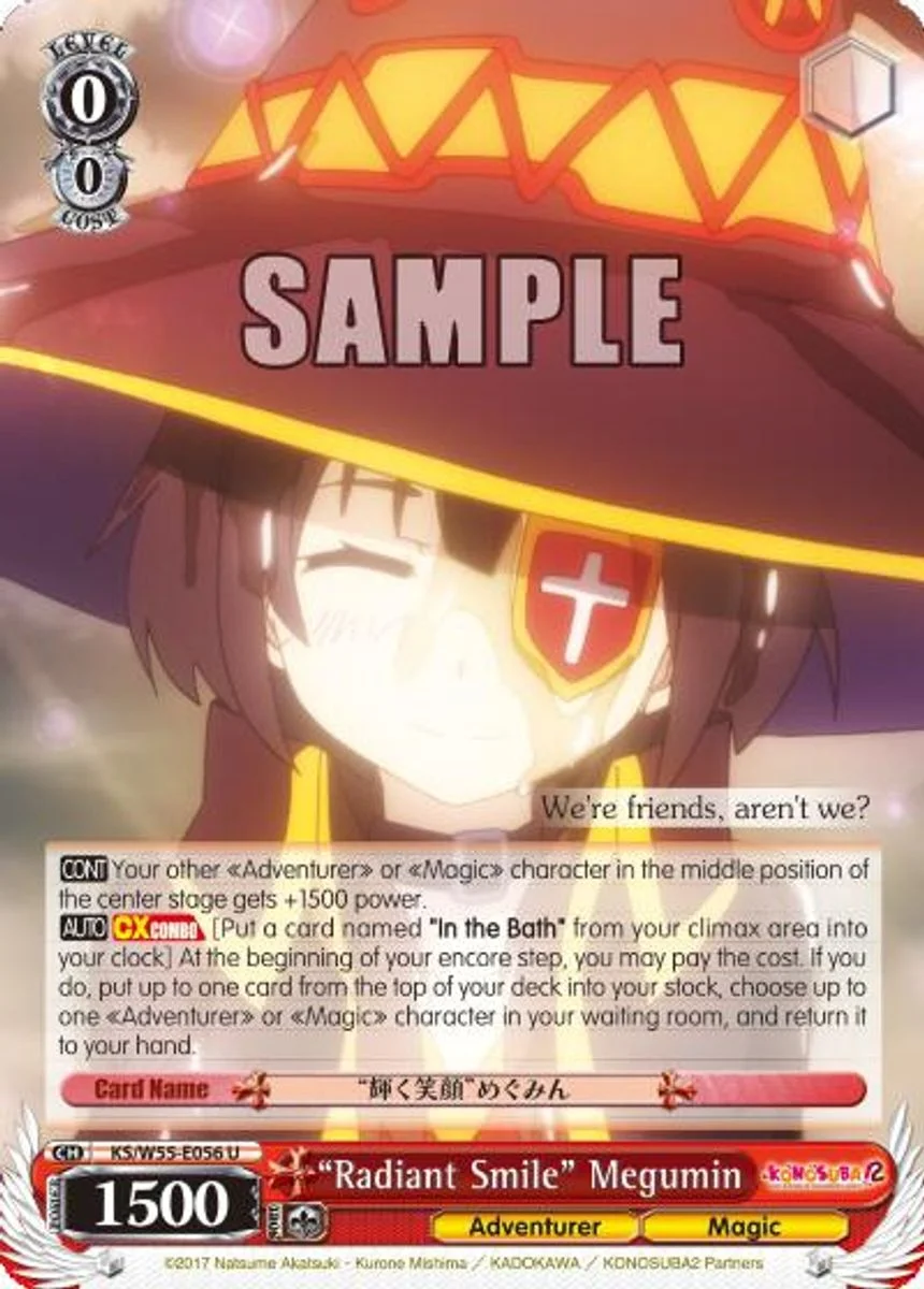 "Radiant Smile" Megumin 「KS/W55-E056」「EN」