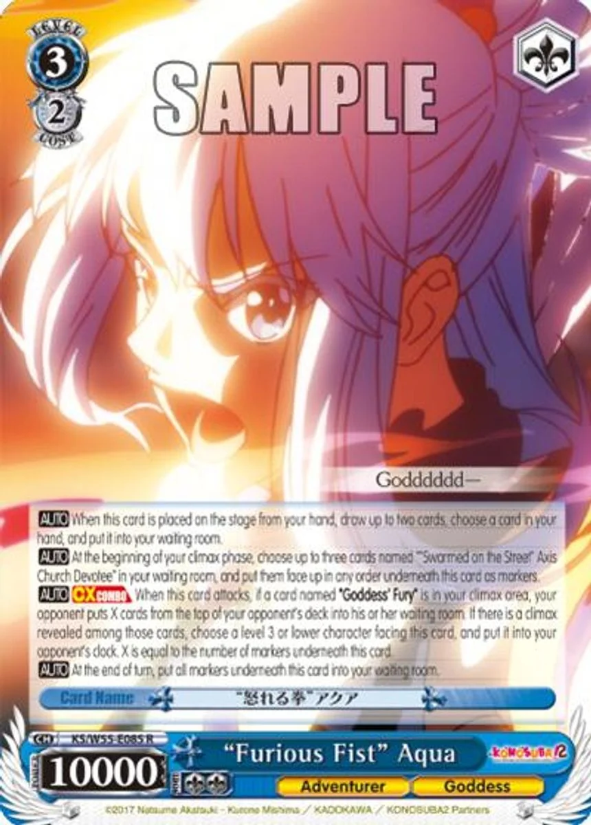 "Furious Fist" Aqua 「KS/W55-E085」「EN」