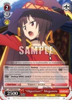 "Objection!" Megumin 「KS/W55-E070」「EN」