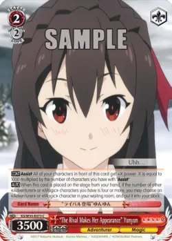 "The Rival Makes Her Appearance" Yunyun 「KS/W55-E073」「EN」