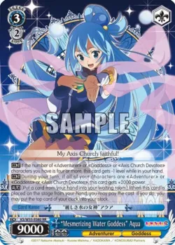 "Mesmerizing Water Goddess" Aqua 「KS/W55-E080」「EN」