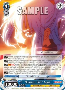 "Furious Fist" Aqua 「KS/W55-E085」「EN」