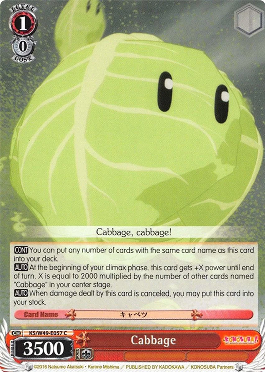 Cabbage 「KS/W49-E057」「EN」