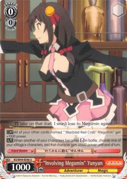 “Involving Megumin” Yunyun #KS/W49-E046 · Weiss Schwarz