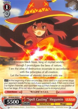 “Spell Casting” Megumin 「KS/W49-E059」「EN」
