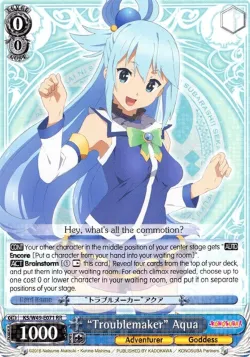 “Troublemaker” Aqua 「KS/W49-E071」「EN」