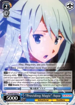 “Providing Magic” Aqua 「KS/W49-E085」「EN」