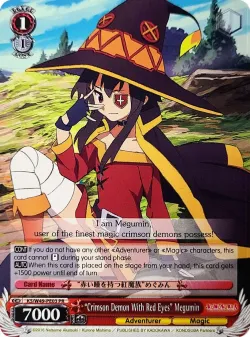 “Crimson Demon With Red Eyes” Megumin 「KS/W49-PE03」「EN」