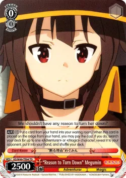 “Reason to Turn Down” Megumin 「KS/W49-TE04」「EN」