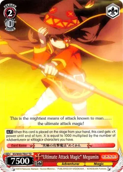 “Ultimate Attack Magic” Megumin 「KS/W49-TE07」「EN」