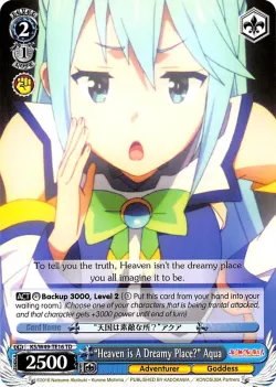 “Heaven is A Dreamy Place?” Aqua 「KS/W49-TE16」「EN」