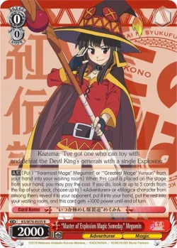 "Master of Explosion Magic Someday" Megumin #KS/W76-E035 · Weiss Schwarz