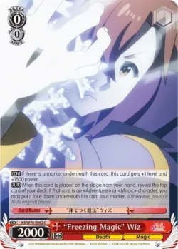 "Freezing Magic" Wiz 「KS/W76-E062」「EN」