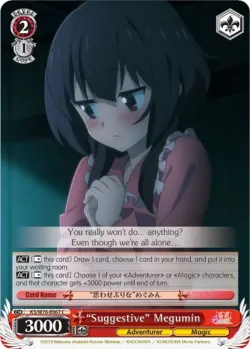 "Suggestive" Megumin 「KS/W76-E067」「EN」