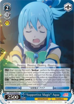 "Supportive Magic" Aqua 「KS/W76-E086」「EN」