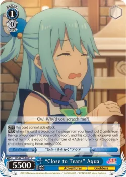 "Close to Tears" Aqua 「KS/W76-E092」「EN」