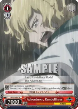 Adventurer, Rundellhaus #LH/SE20-E07 · Weiss Schwarz