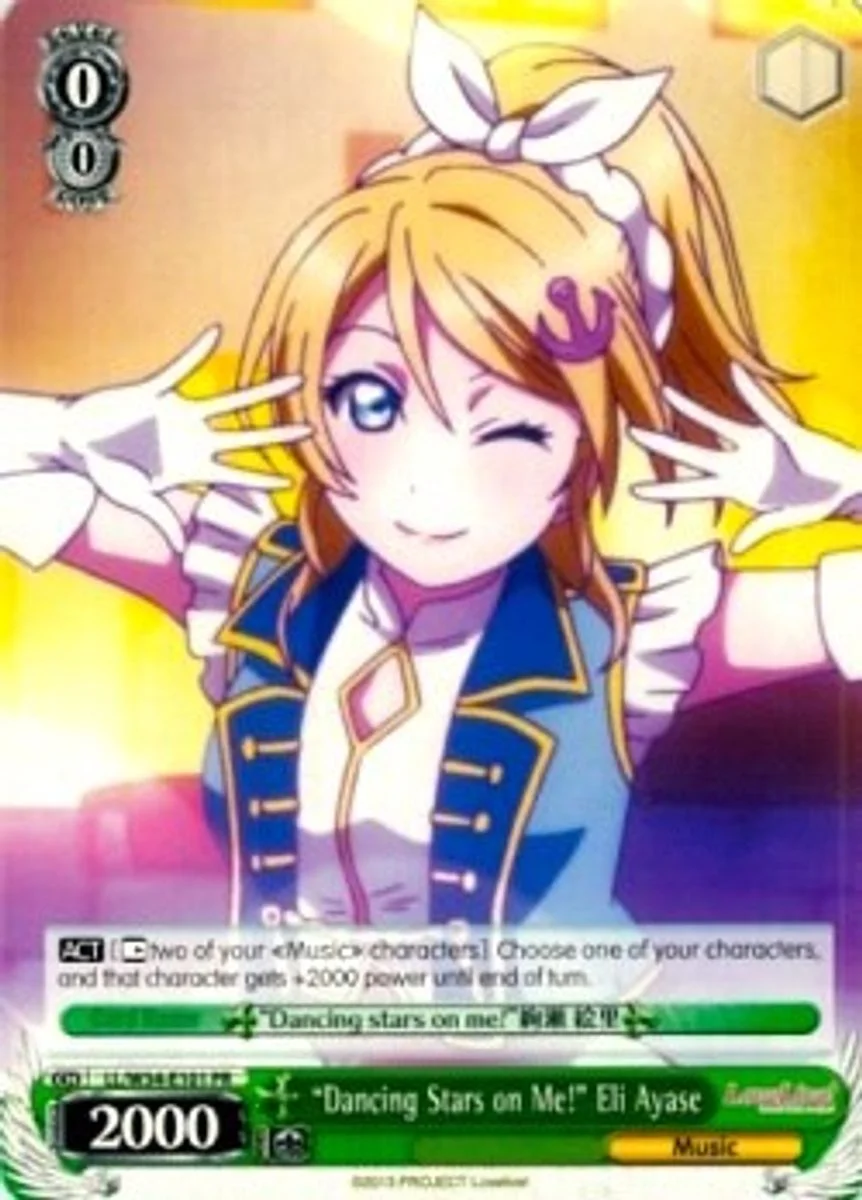 “Dancing stars on me!” Eli Ayase 「LL/W34-E101」「EN」
