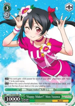 "Happy Maker!" Nico Yazawa #LL/W34-E002 · Weiss Schwarz