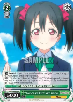 "Forever and Ever" Nico Yazawa #LL/W34-E006 · Weiss Schwarz