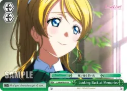 Looking Back at Memories #LL/W34-E031 · Weiss Schwarz