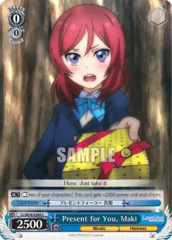 Present for You, Maki 「LL/W34-E089」「EN」