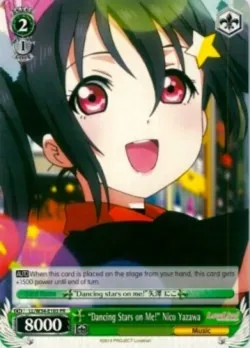 “Dancing stars on me!” Nico Yazawa 「LL/W34-E103」「EN」