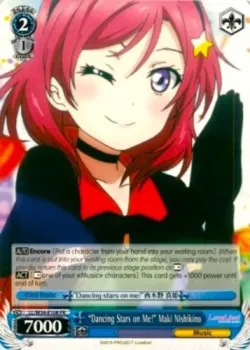 “Dancing stars on me!” Maki Nishikino 「LL/W34-E108」「EN」