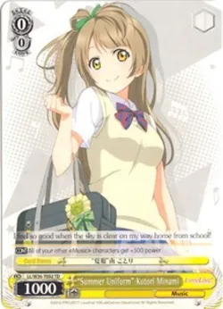 "Summer Uniform" Kotori Minami 「LL/W36-TE02」「EN」