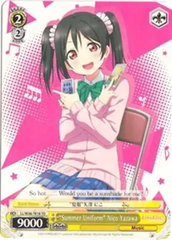 “Summer Uniform” Nico Yazawa 「LL/W36-TE18」「EN」