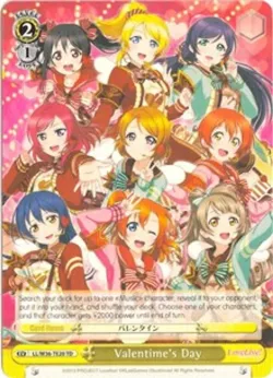 Valentime's Day 「LL/W36-TE20」「EN」