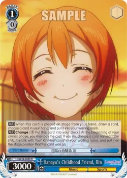 Hanayo's Childhood Friend, Rin 「LL/W24-E080」「EN」