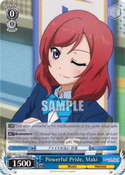 Powerful Pride, Maki 「LL/W24-E082」「EN」