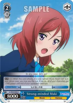 Strong-minded Maki 「LL/W24-E092」「EN」