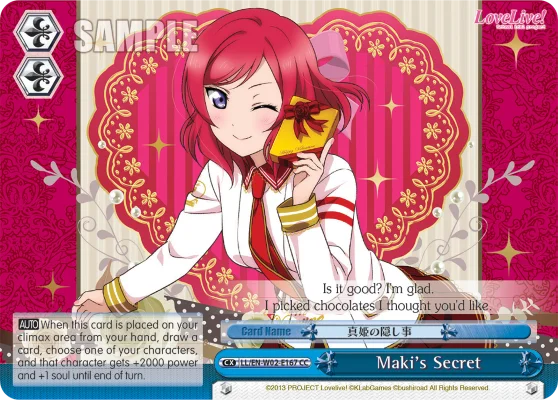 Maki's Secret 「LL/W02-E167」「EN」