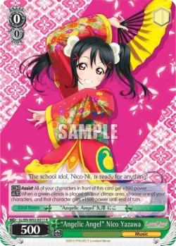 “Angelic Angel” Nico Yazawa #LL/W02-E011 · Weiss Schwarz