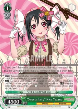 “Sweets Fairy” Nico Yazawa #LL/W02-E013 · Weiss Schwarz