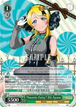 “Sweets Fairy” Eli Ayase #LL/W02-E017 · Weiss Schwarz